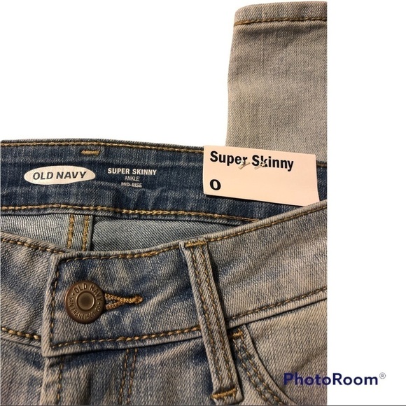Old Navy Super Skinny jeans size 0 - Picture 3 of 6